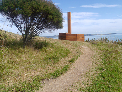 a corporate development memorial outdoor public seating sculpture  (view5)