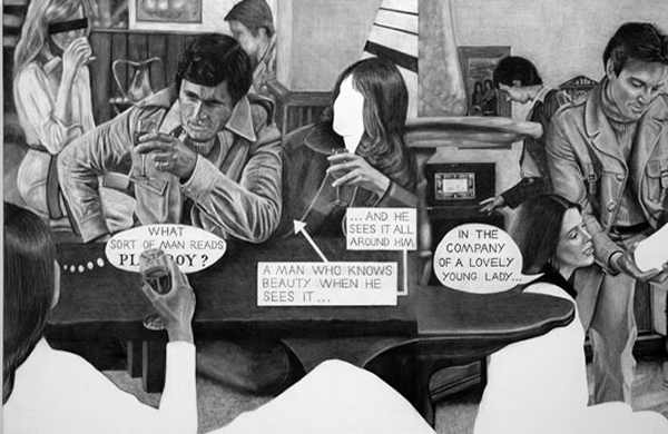 playboys (detail - panels 1&2)