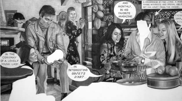 playboys (detail - panels 2&3)