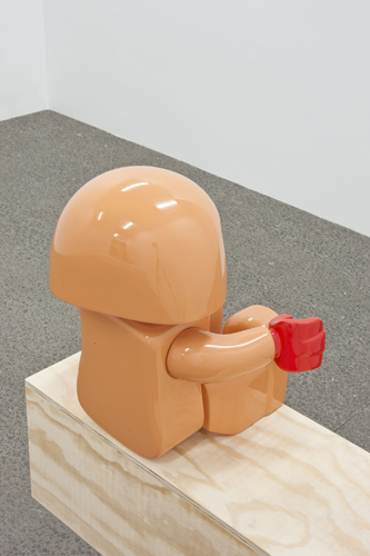 helmet head (back view)